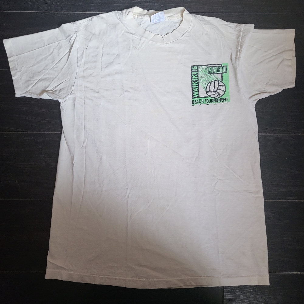 Vintage T Shirt Single Stitch White Short Sleeve Tee